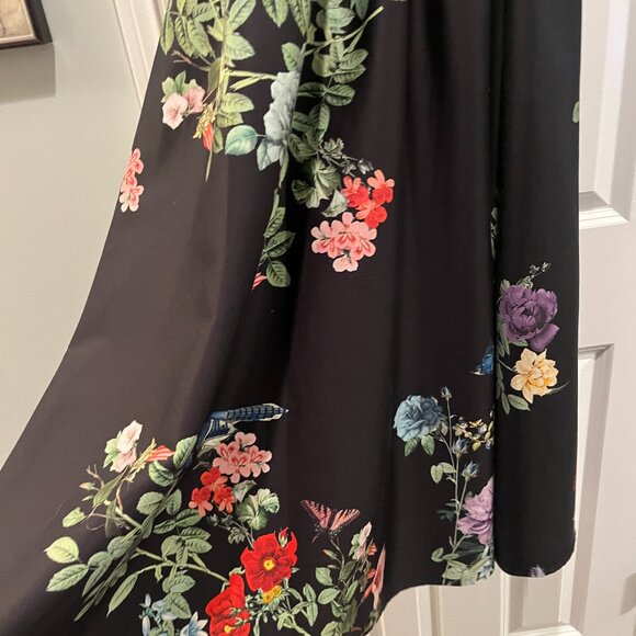 ALICE & OLIVIA "ORIANA" DROP-WASIT DRESS - Picture 10 of 15